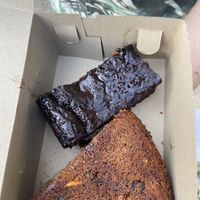 Carrot Pineapple Cake and Cassava Dark Chocolate  at Halwa Sweet and Salty in 