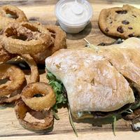   at Mission Burger Co in Austin