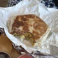 Crunch wrap   at Mission Burger Co in Austin