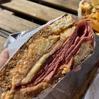 The $20 Reuben  at Mission Burger Co in Austin