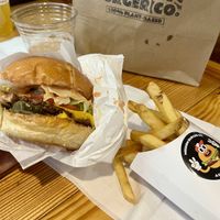   at Mission Burger Co in Austin