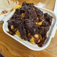 Bbq brisket Mac and cheese   at Mission Burger Co in Austin