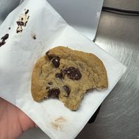 Chocolate chip cookie (phone didn’t eat first 🤭)   at Mission Burger Co in Austin