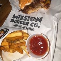   at Mission Burger Co in Austin