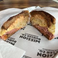   at Mission Burger Co in Austin