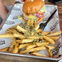   at Mission Burger Co in Austin