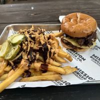   at Mission Burger Co in Austin