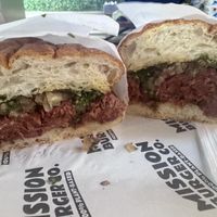   at Mission Burger Co in Austin