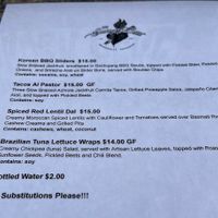 Menu  at The Savage Beet in Denver