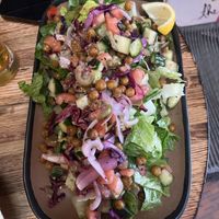 The medi salad without feta  at AITE - Mediterranean Inspired Foods in Colorado Springs