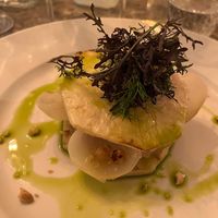 Main: Celeriac with onions. at Bistroteket in Randers