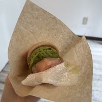Matcha Sakura   at Ice Biyori あいす日和 in Kamakura