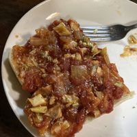 Vegetarian pizza baguette (specify no cheese)  at Ma Ma Alex Restaurant in Nong Khiaw