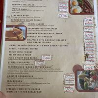 Menu  at Ma Ma Alex Restaurant in Nong Khiaw
