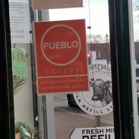 Pantry sign at PUEBLO in Basingstoke