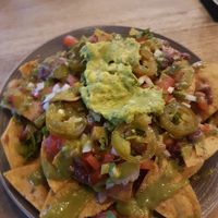 Vegan Nachos at La Cocina Mexicana in Abang