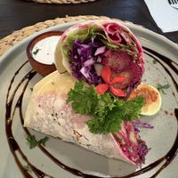 Falafel wrap  at ITUITU in Legian