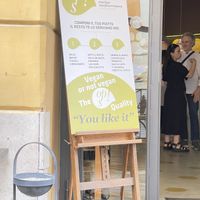 Exterior sign   at Ops Cucina Mediterranea in Rome