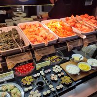 Buffet at Ops Cucina Mediterranea in Rome