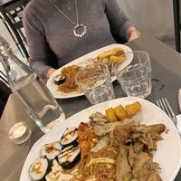 Saturday donne, it was so good that also my onnivore mum appreciated it. at Ops Cucina Mediterranea in Rome
