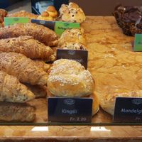 Green labels for vegan at Sutter Begg in Riehen