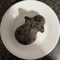 Black Sesame Peanut Mochi Donut at An Xuyen Bakery in Portland