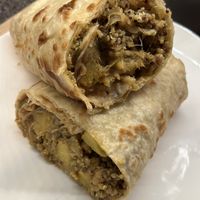 Curry Roti Wrap at Ital Vegan in Jacksonville