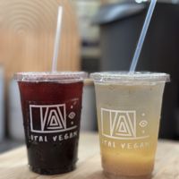 Ruby Drank & Jade Drank at Ital Vegan in Jacksonville