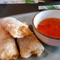 popia (like spring rolls) at TAKE in Mechelen