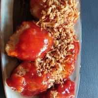 Cauliflower wings thai style at TAKE in Mechelen