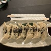 Japanse dumplings met shiitake   at TAKE in Mechelen
