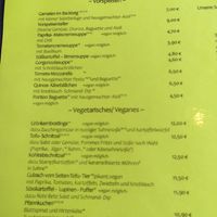 Menu 1 at Zwiespalt in Hannover
