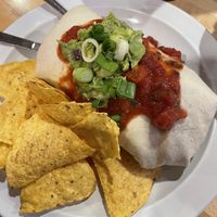 Tempeh burrito   at Sprouts Natural Foods Cafe in South Lake Tahoe