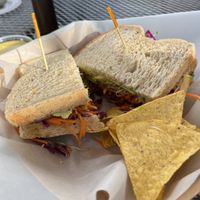 Not GF🙃….  My bro 💕 it...  at Sprouts Natural Foods Cafe in South Lake Tahoe