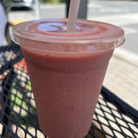 Funky monkey smoothie   at Sprouts Natural Foods Cafe in South Lake Tahoe
