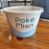 Large deep bowl for rice, salad, or noodles. at Poke Mian in Stafford