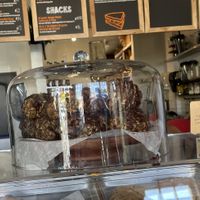 Vegan baked good  at Mission Organic in Venice