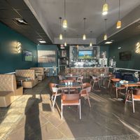 Dining  at Betaneya Ethiopian Restaurant in Woodbridge