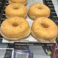 Cinnamon donut  at DXB - Pret A Manger - T3 - A in Dubai