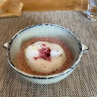 Hot Turnip soup  at Pas a Pas in Miyota