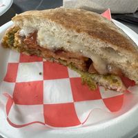 Chicken Pesto Sandwichh  at Fresh Life Cafe in Woodbridge