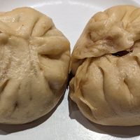 steamed buns with red bean paste at Shanghai's Best in Portland