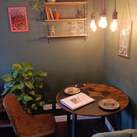 Cosy eating area in room at Greenstone Lodge  in Bridge Of Orchy