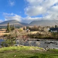 Views in Bridge of Orchy, right next to the bnb  #Veganuary at Greenstone Lodge  in Bridge Of Orchy