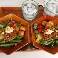 Vegan bowl at Natural Protein in Okinawa