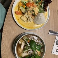 Curry and pho  at Kim999 - The Playce in Berlin