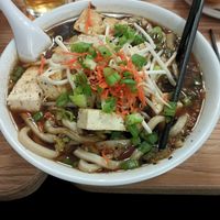 Noodle soup was very salty at Freshies Restaurant and Bar in South Lake Tahoe