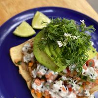 On weekends they have specials, we were able to try the mushroom ceviche. 👌🏼 at Sarumino in Mexico City