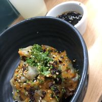 Gyoza  at Sarumino in Mexico City