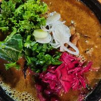 Ramen tantan at Sarumino in Mexico City